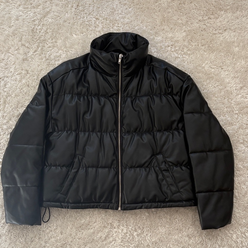 Hollister Black Puffer Jacket